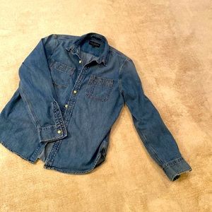 Men’s lucky brand denim shirt size M classic fit